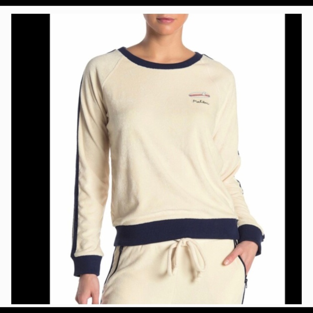Faherty Brand Velour Malibu sweatshirt